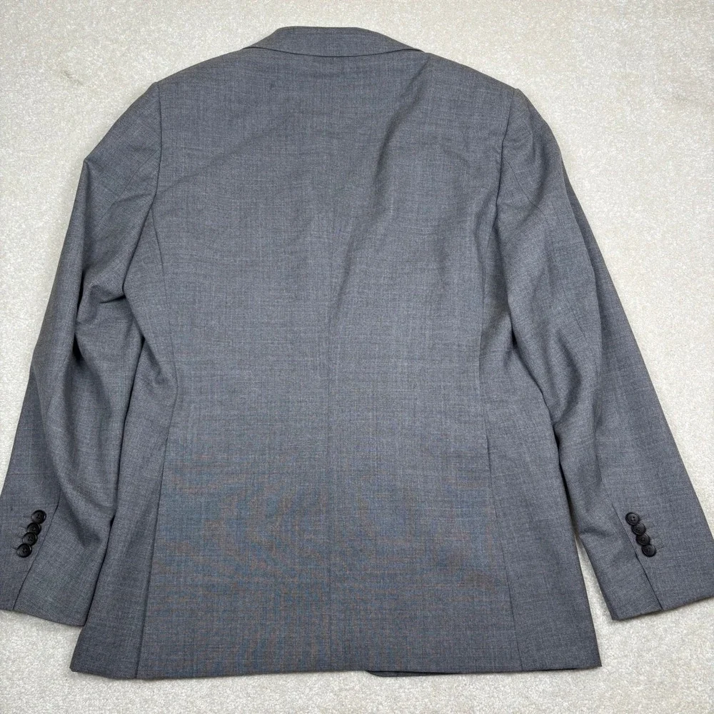 Suitsupply Lazio Vitale Slim Fit Pure Wool Blazer Jacket Grey Size 42‎ US 52EU